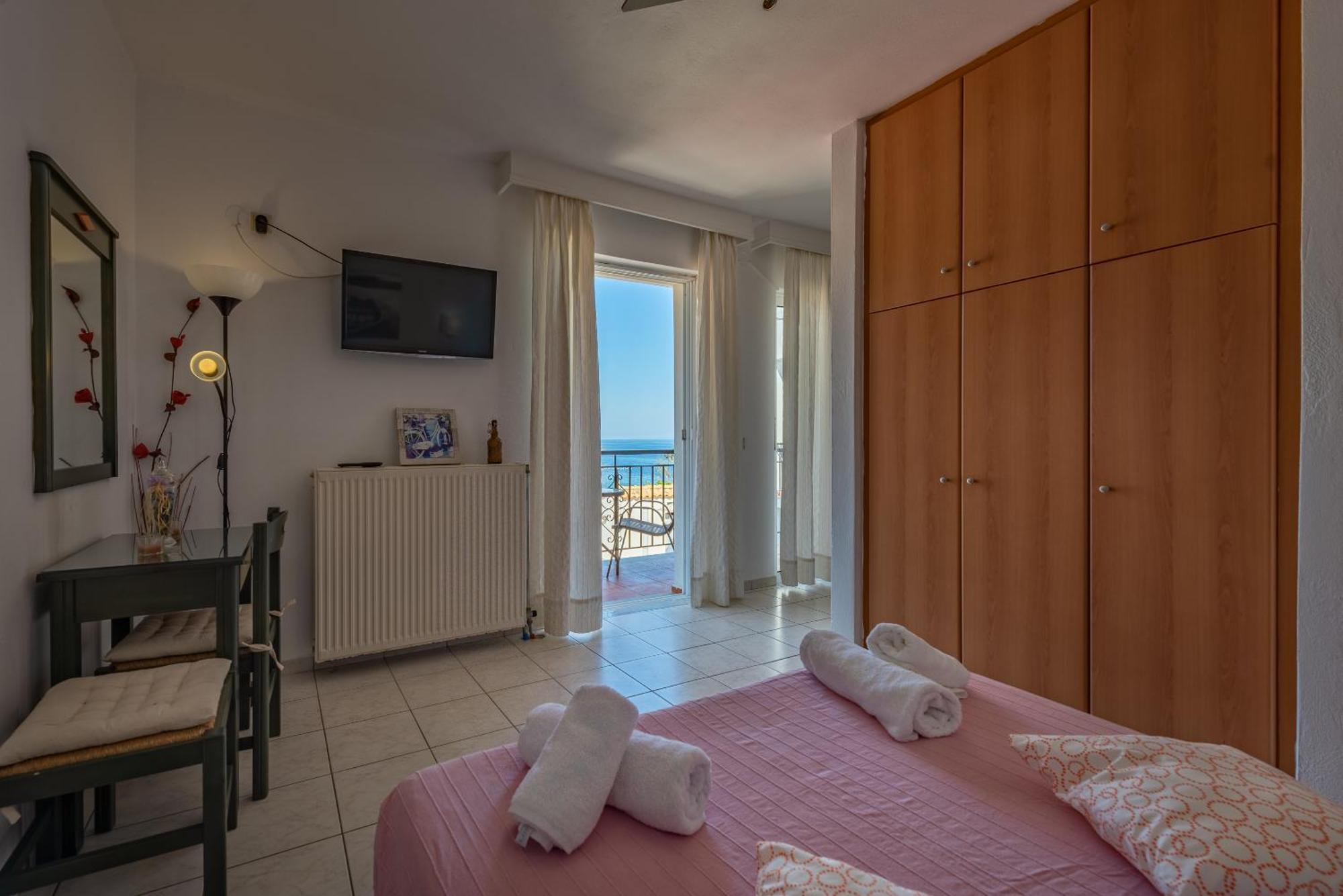 Mandy Seafront Apartments Zakynthos Town Quarto foto